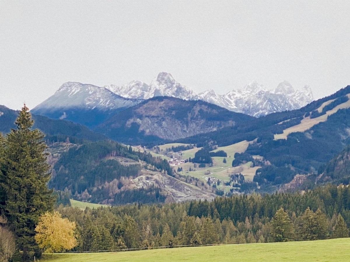 Appartamento Haus Bergblick Rettenberg Esterno foto