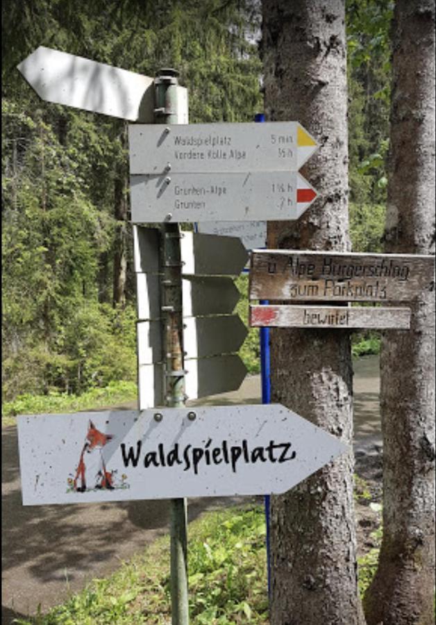 Appartamento Haus Bergblick Rettenberg Esterno foto