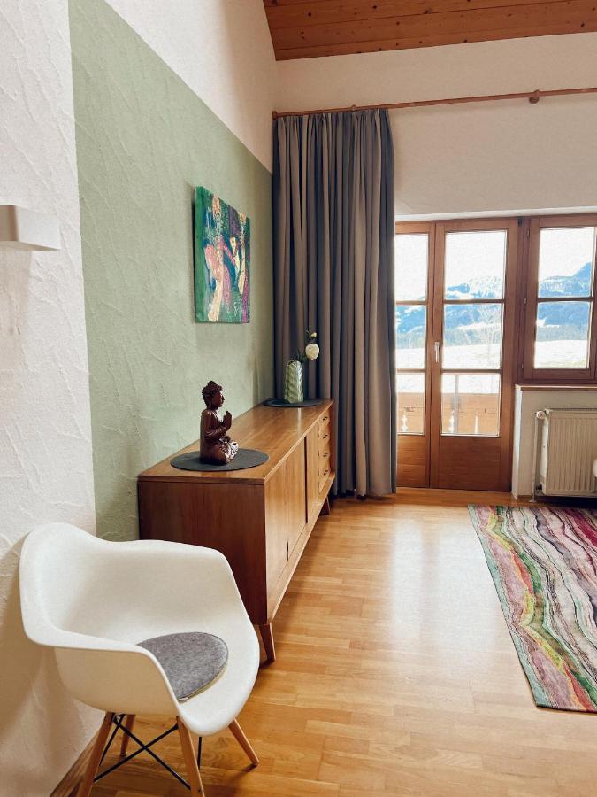 Appartamento Haus Bergblick Rettenberg Esterno foto