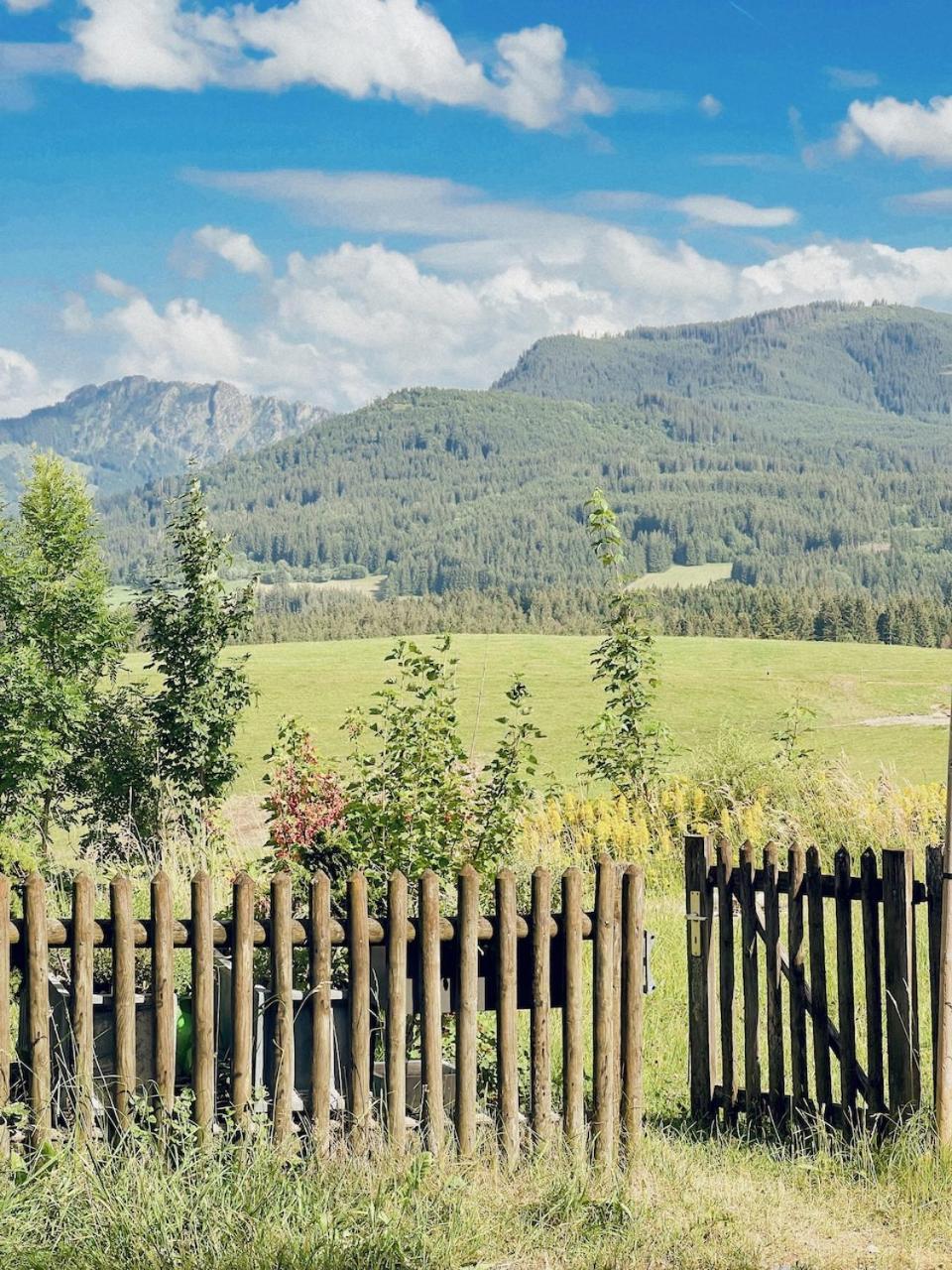 Appartamento Haus Bergblick Rettenberg Esterno foto